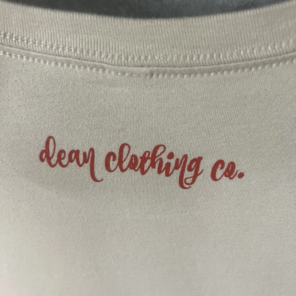 Loves Jesus and America Too Women's Tshirt Size XL S/S Tee Dean Clothing Co - Picture 3 of 6